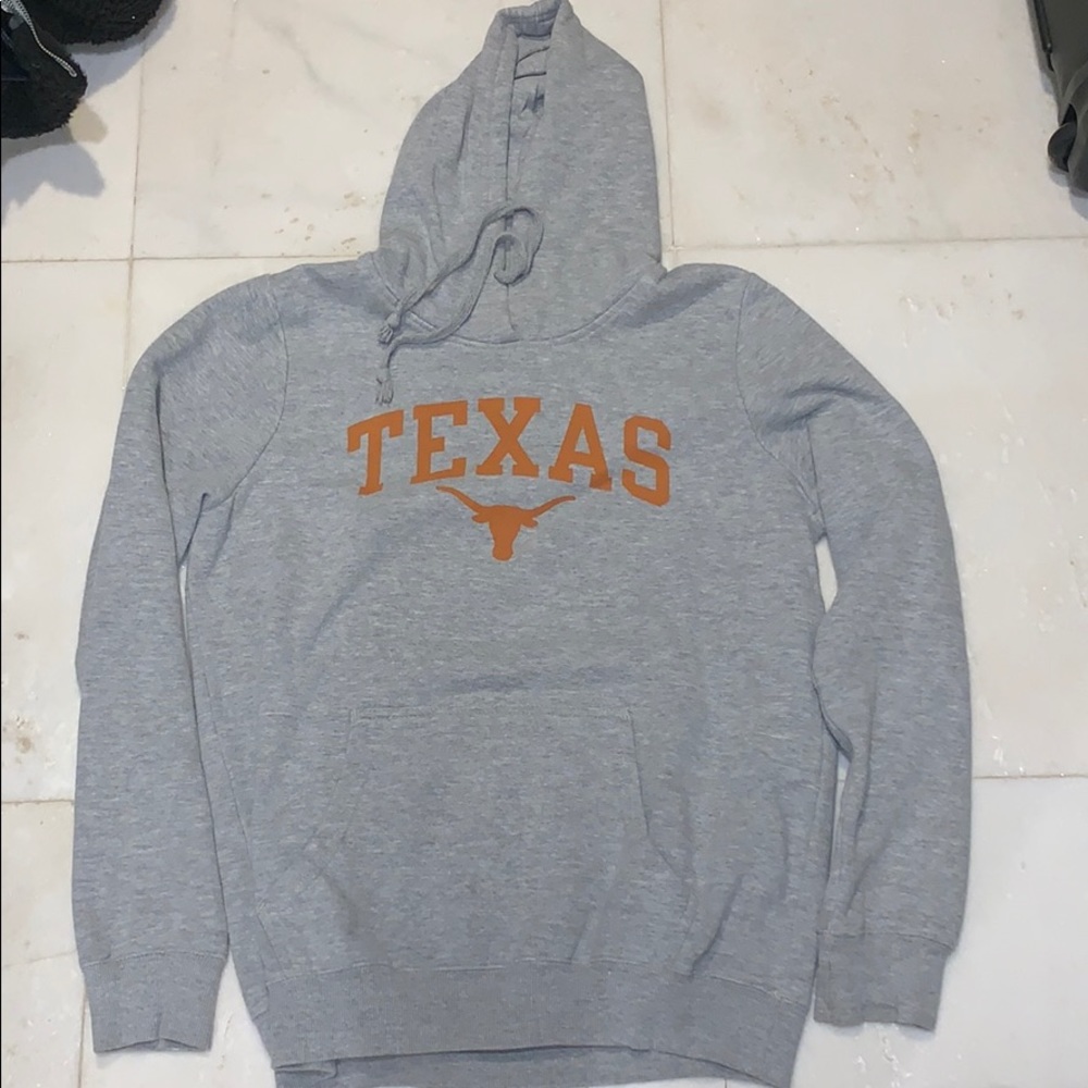 grey university texas @ austin hoodie sweatshirt